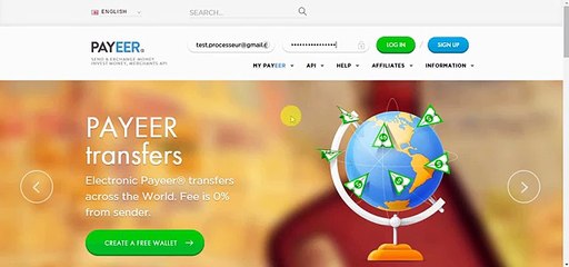 Payeer inscription & vérification du compte - tutoriel en français