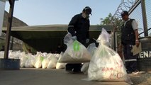 Perú: policía incinera casi 8 toneladas de droga incautada