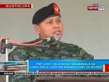 PNP chief Dela Rosa, nagbabala sa ilang drug lord na nakakulong sa Bilibid