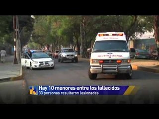 10 niños mueren en explosión de pipa de gas en Ecatepec, Edo Mex