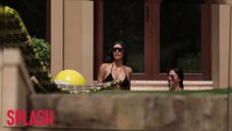 Kim Kardashian Sizzles in a Bikini While Vacationing in Costa Rica