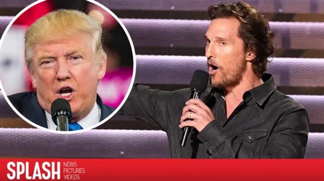 Matthew McConaughey Says Hollywood Should Embrace Donald Trump