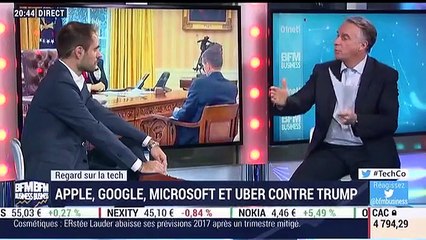 Le Regard sur la Tech: Apple, Google, Microsoft et Uber se mobilisent contre le décret anti-immigration de Donald Trump - 02/02