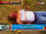 Lalaki, dinukot umano at natagpuang patay; 4 na suspek, arestado