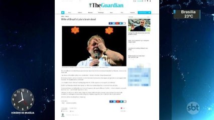 Morte cerebral de Marisa Letícia ganha destaque no noticiário internacional