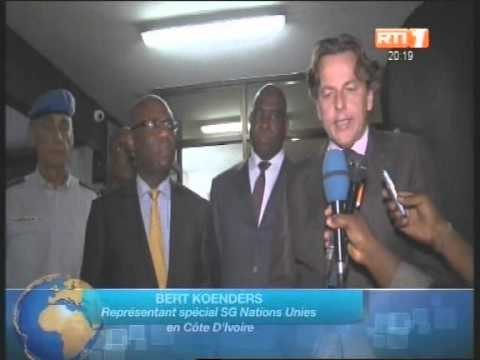 Audience du ministre de l'intérieur accordée au représentant spécial du secrétaire de l'ONU