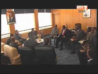 Le ministre de l'économie reçoit la mission conjointe FMI, banque mondiale, BAD