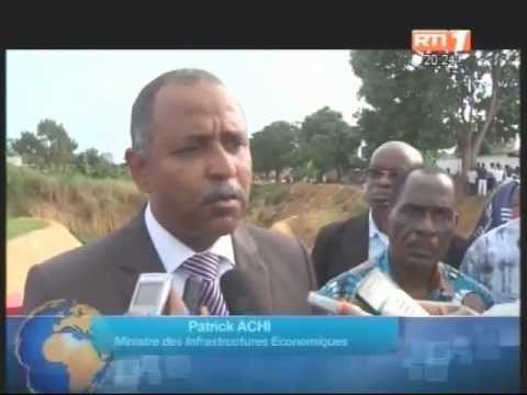 Infrastructures économiques: Patrick Achi livre deux ponts aux Populations de Yopougon