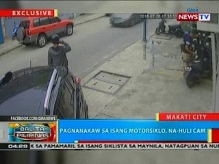 Pagnanakaw umano sa isang babaeng may kasamang dalawang bata, na-huli cam