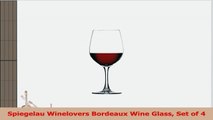 Spiegelau Winelovers Bordeaux Wine Glass Set of 4 eaf8d18c