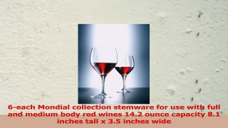 Schott Zwiesel  Tritan Crystal Glass Mondial Stemware Collection WineWater Goblet Glass 89ac03c4