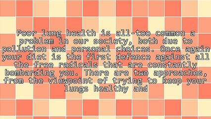 How to Eat for Healthy Lungs