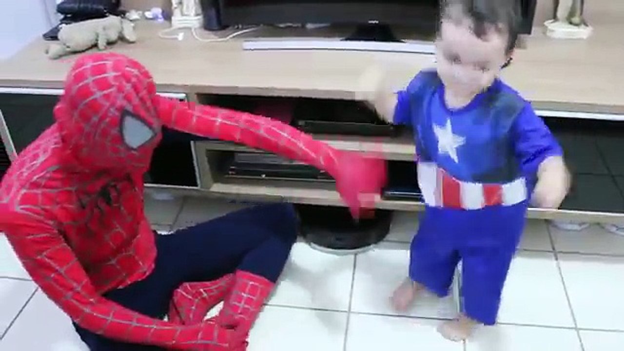 Bad Baby Joker Girl Poo Colored Balls w Baby Victoria Baby Annabelle Prank Movie Compilati