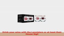 2 Piece Targaryen Game of Thrones White Wine Glass Set 1bf65d95