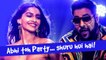 Abhi Toh Party Shuru Hui Hai Karaoke with lyrics-Khoobsurat|Badshah,Aastha Gill,Sonam Kapoor