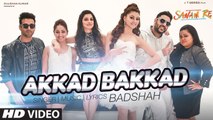 Akkad Bakkad Bambey Bo Lyrical Song|Badshah,Divya ,Yami ,Pulkit,Neha Kakkar,Urvashi