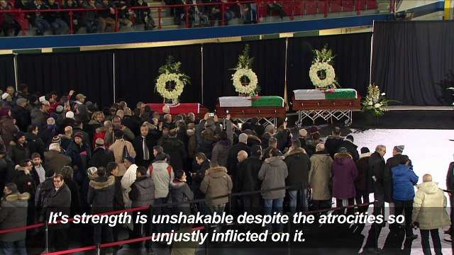 Trudeau addresses Quebec mourners