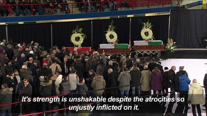 Trudeau addresses Quebec mourners