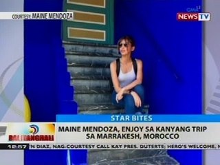 BT: Maine Mendoza, enjoy sa kanyang trip sa Marrakesh, Morocco