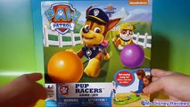 PAW PATROL Pup Racers Game Chase Rubble Toy Review