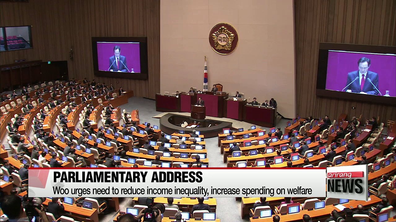 Main opposition Democratic Party of Korea's floor leader urges overhaul of conglomerates, prosecution and media