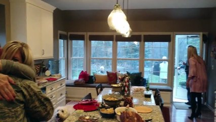 Airmen Comes Home For The Best Christmas Surprise