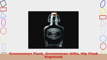 Groomsmen Flask Groomsmen Gifts Hip Flask Engraved c9a47598