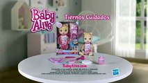 Baby Alive Tiernos Cuidadas vs Bebe Hora de Comer Hasbro TV Toys Spot 2016