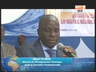 Reunion pour la rentrée dans l'enseignement technique et la formation professionnelle