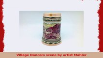 Ceramic Beer Stein with German Village Dancers 2Liter 443484bd