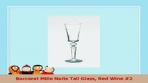 Baccarat Mille Nuits Tall Glass Red Wine 2 716b039d