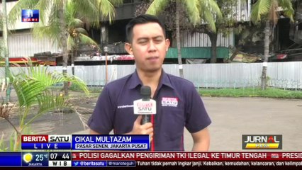 Pasar Senen Ditutup untuk Penyelidikan, Pedagang Padati Trotoar