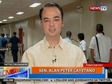 NTG: Panayam kay Sen. Cayetano kaugnay sa pagdinig ng Senado kaugnay sa extrajudicial killings
