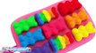 Плей-doh как сделать радугу Гумми Мишка эскимо * творческие поделки для детей * RainbowLearning
