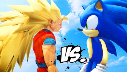 GOKU VS SONIC - EPIC BATTLE