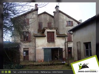 Maison A vendre Dompierre sur besbre 208m2 - 66 000 Euros