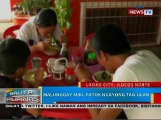BP: Malunggay miki, patok ngayong tag-ulan