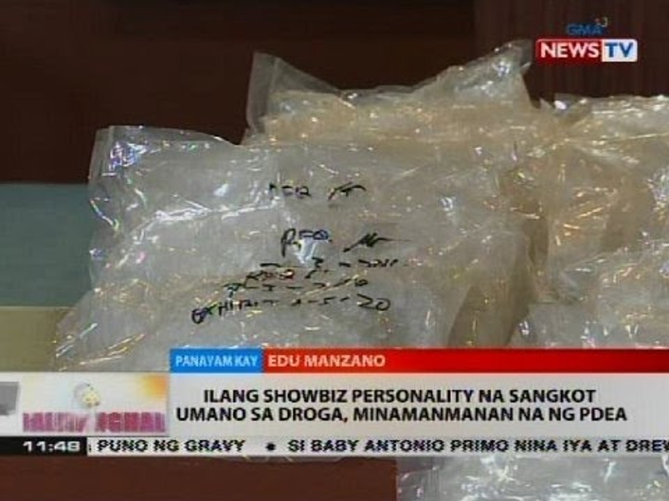BT: Manzano, aminadong nagkakaroon ng substance abuse ang mga taga-showbiz