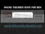Online Tailored Suits for Men - www.tailoredsuitparis.com