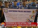 UB: Pagdiriwang ng 22nd National Crime Prevention Week, sisimulan ngayong araw