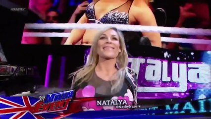 720pHD WWE Main Event AJ Lee vs Natalya