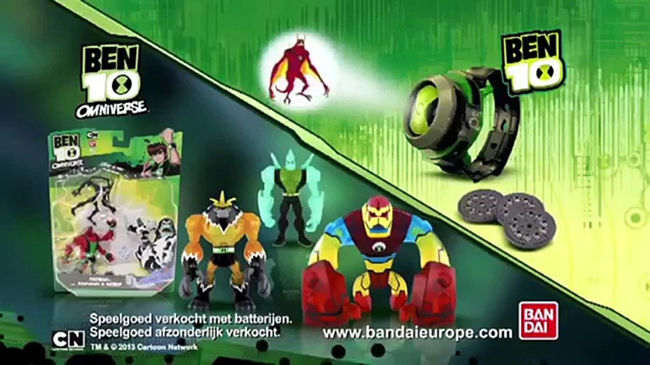 Fireman Sam Feuerwehrmann Sam Strażak Sam & Ben 10 Character TV Toys Ads