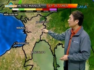 UH: Weather update as of 5:25 a.m. (Sept. 5, 2016)