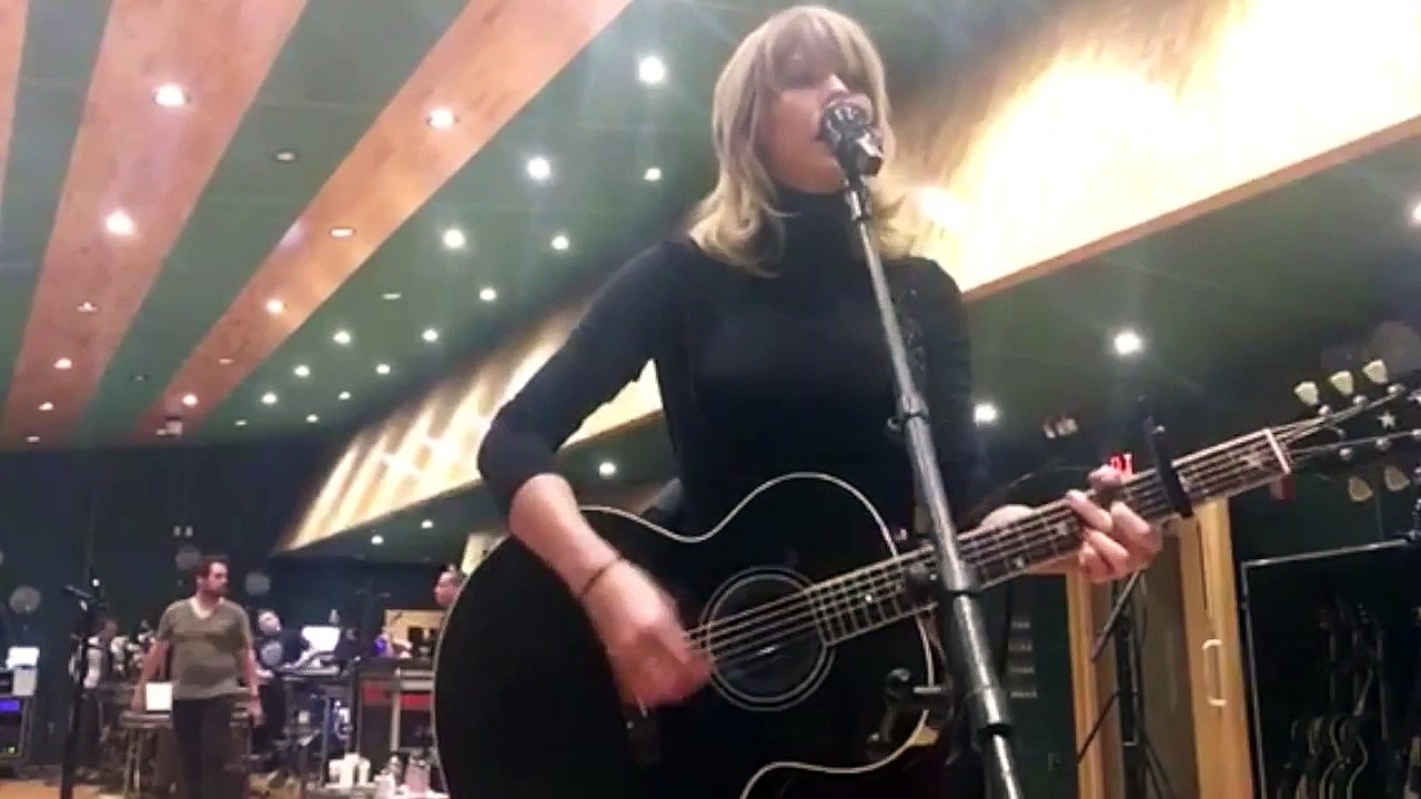 Rehearsing 'I Don't Wanna Live Forever (Fifty Shades Darker)' for DIRECTV NOW Super Saturday Night