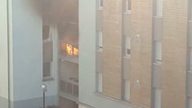 Incendie et explosion dans un appartement à Toulouse
