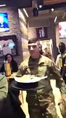 Soldier Gives Mom Restaurant Surprise