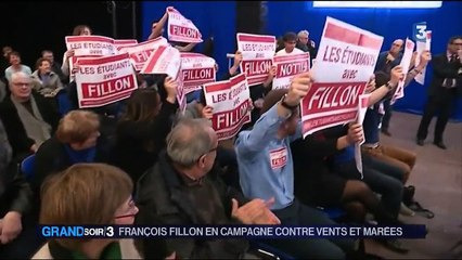 François Fillon : en campagne contre vents et marées
