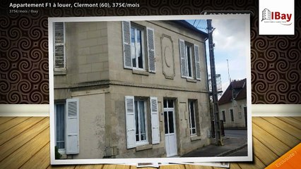 Appartement F1 à louer, Clermont (60), 375€/mois