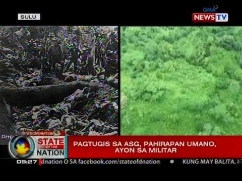 SONA: Pagtugis sa ASG, pahirapan umano, ayon sa militar