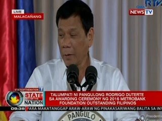 SONA: Talumpati ni Pang. Rodrigo Duterte